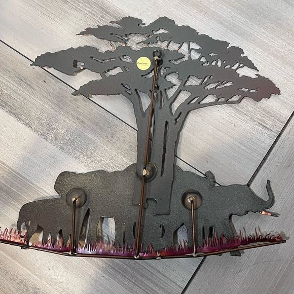 Bovano of Cheshire Connecticut Handcrafted Metal Art Wall Decor Glass Enamel - Picture 6 of 6